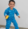 Pijama Roberth Tiburones azul claro