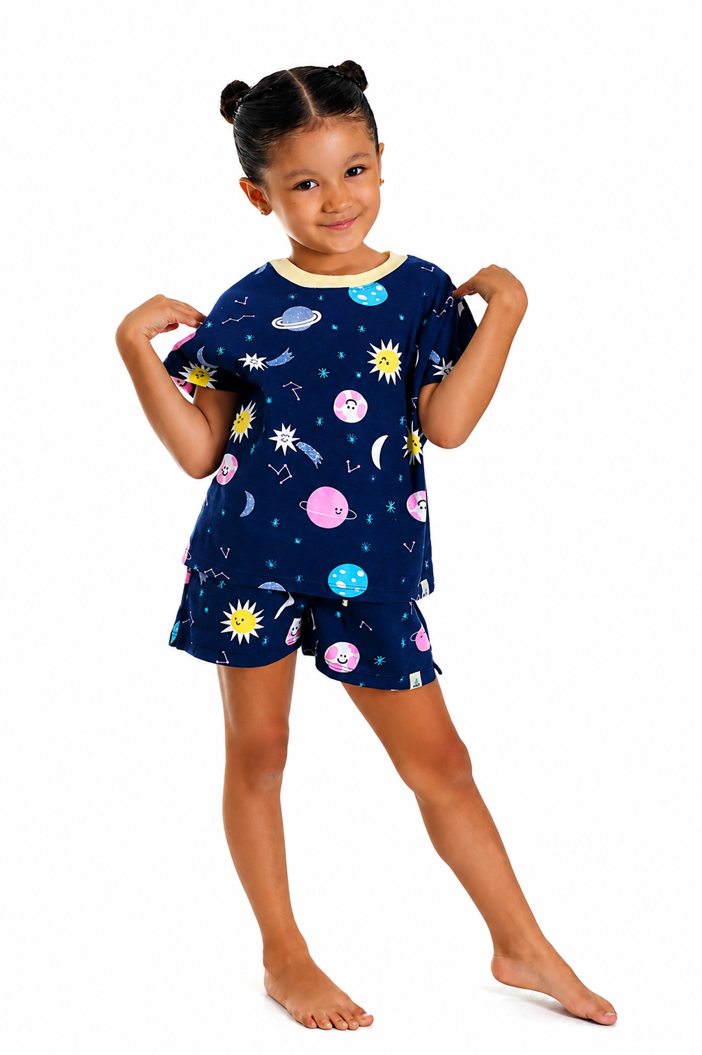 Pijama Percy Universo Azul