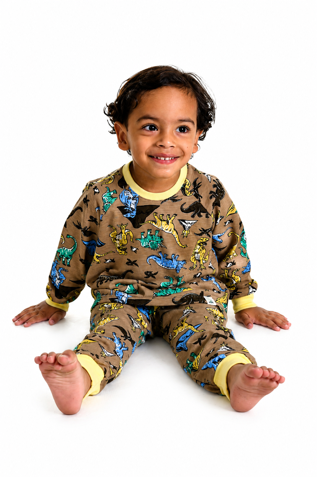 Pijama Deimos Dino Café