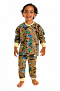 Pijama Deimos Dino Café