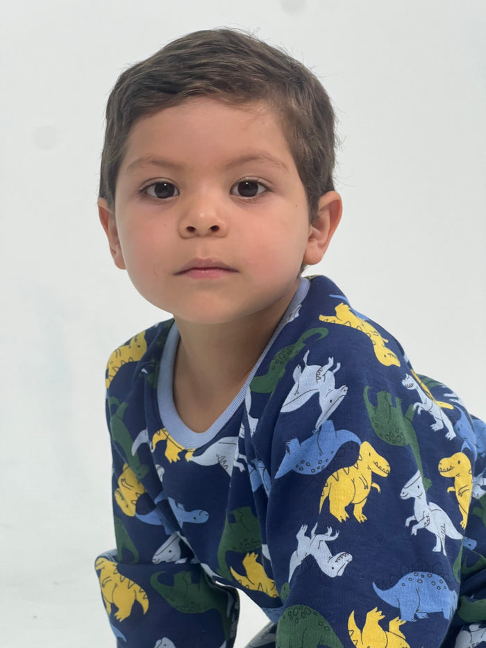 Pijama Robert Dino Colores Azul